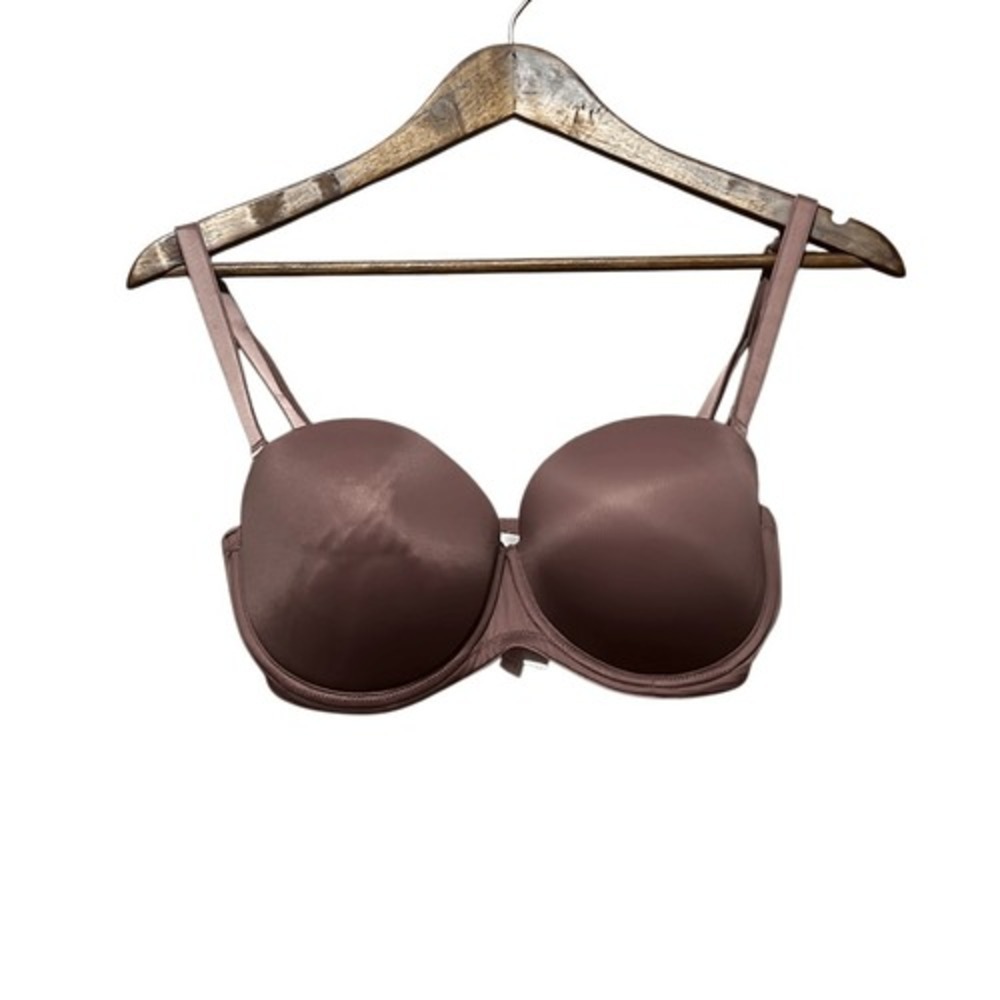 Strapless Bra‎ Mauve Brown Convertible Bra Everyday Lingerie